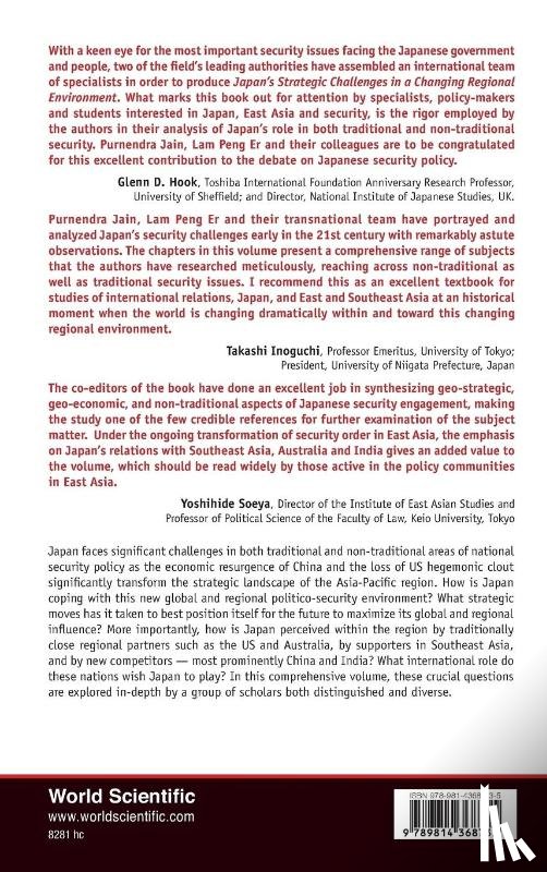  - Japan's Strategic Challenges In A Changing Regional Environment