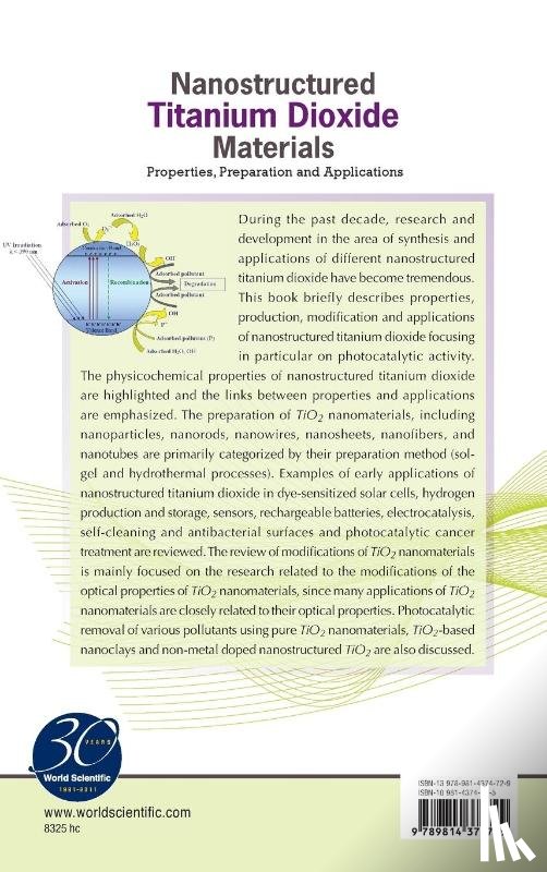 Khataee, Alireza (Univ Of Tabriz, Mansoori, G Ali (Univ Of Illinois At Chicago - Nanostructured Titanium Dioxide Materials: Properties, Preparation And Applications