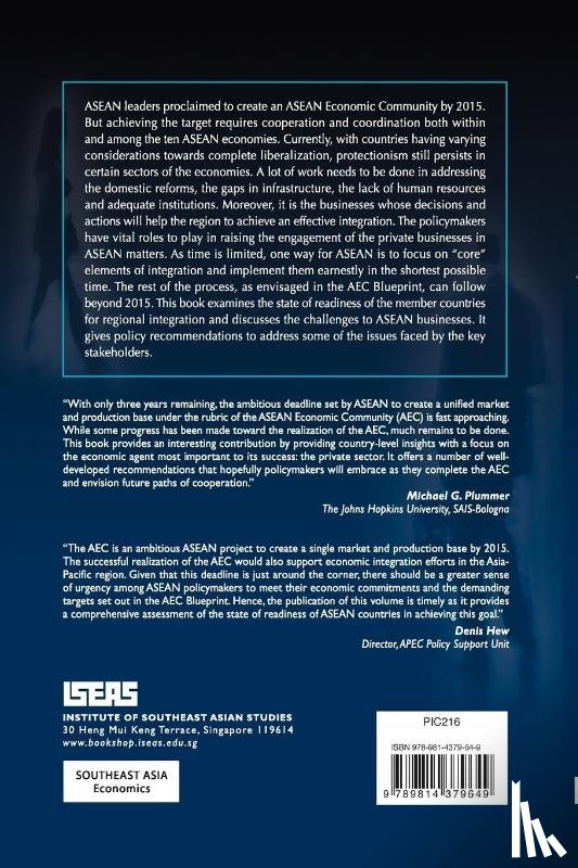  - Achieving the ASEAN Economic Community 2015