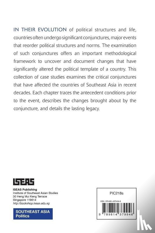  - Conjunctures and Continuities in Southeast Asian Politics