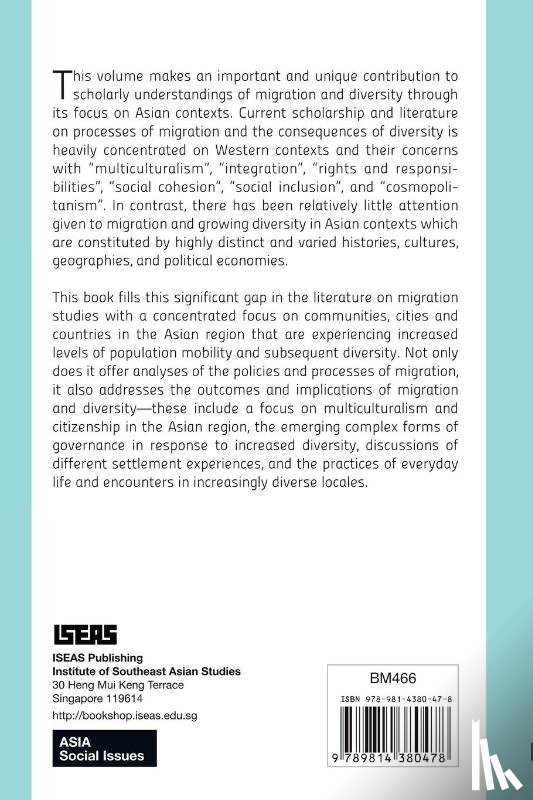  - Migration and Diversity in Asian Contexts