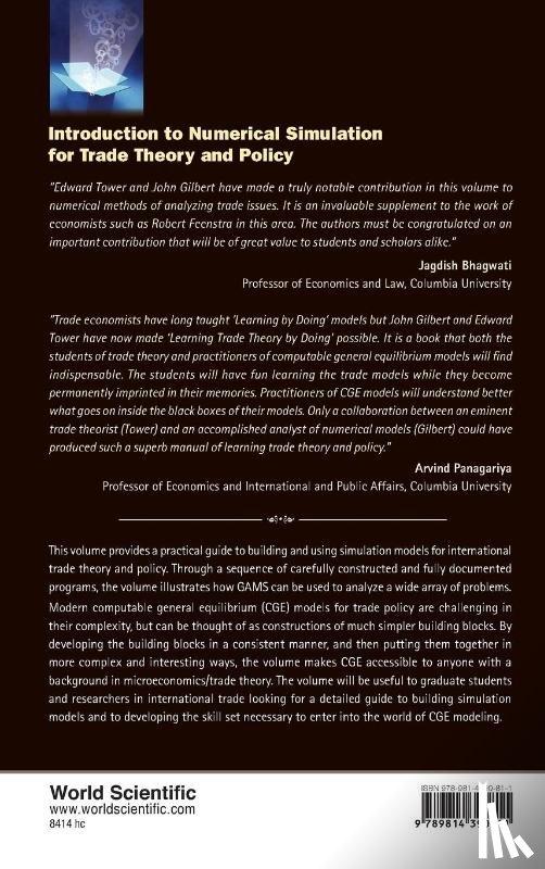Gilbert, John (Utah State Univ, Tower, Edward (Duke Univ - Introduction To Numerical Simulation For Trade Theory And Policy