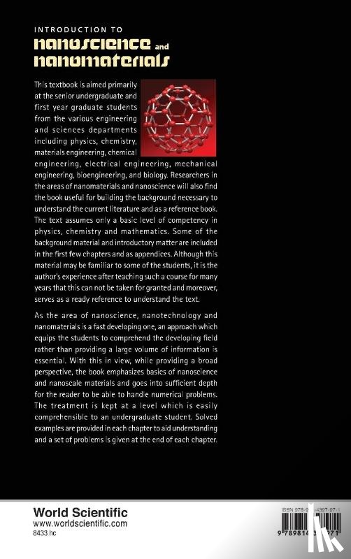 Agrawal, Dinesh C (Indian Inst Of Technology Kanpur - Introduction To Nanoscience And Nanomaterials