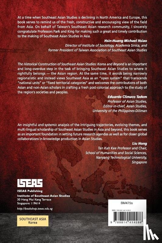  - The Historical Construction of Southeast Asian Studies
