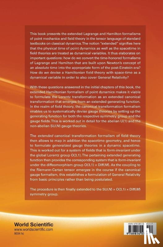 Struckmeier, Jurgen (Frankfurt Institute For Advanced Studies, Greiner, Walter (Johann Wolfgang Goethe-univ - Extended Lagrange And Hamilton Formalism For Point Mechanics And Covariant Hamilton Field Theory