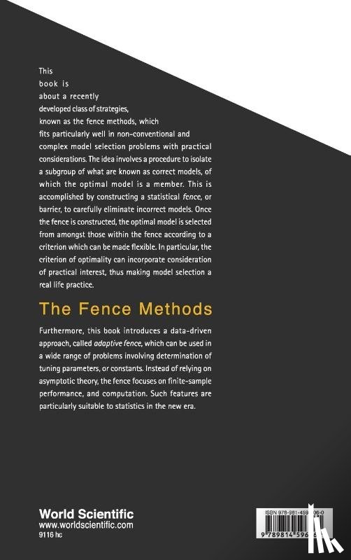 Jiang, Jiming (Univ Of California, Nguyen, Thuan (Oregon Health & Sci Univ - Fence Methods, The