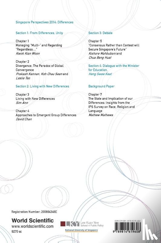  - Singapore Perspectives 2014: Differences