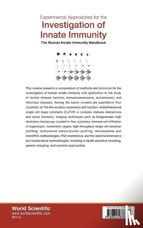  - Experimental Approaches For The Investigation Of Innate Immunity: The Human Innate Immunity Handbook