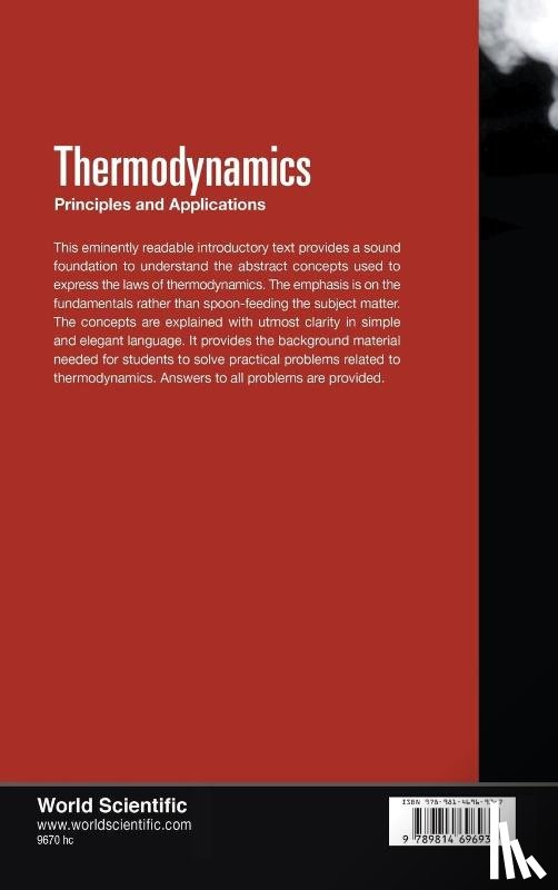 Tosun, Ismail (Middle East Technical Univ - Thermodynamics: Principles And Applications