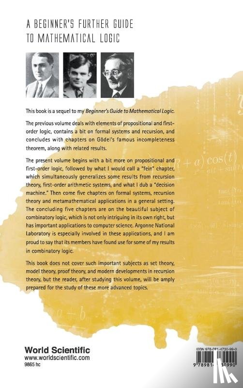 Smullyan, Raymond M (Indiana Univ - Beginner's Further Guide To Mathematical Logic, A