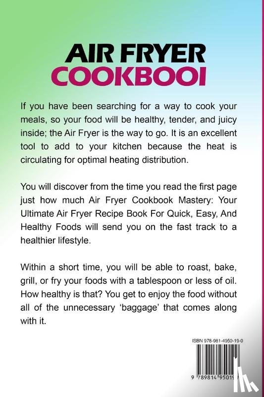Watson, Diana - Air Fryer Cookbook For Beginners