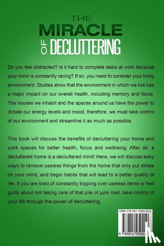 Walker, Jonathan S - Declutter Your Life - The Miracle of Decluttering