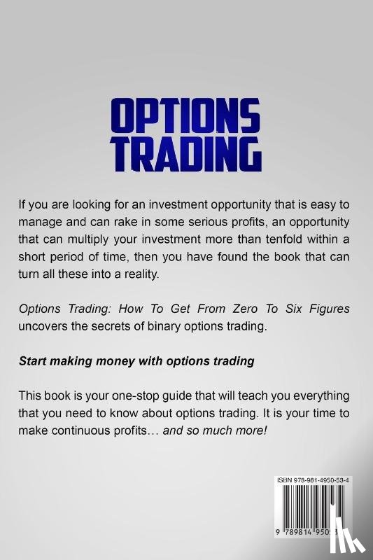 Walker, Jonathan S - Options Trading For Beginners