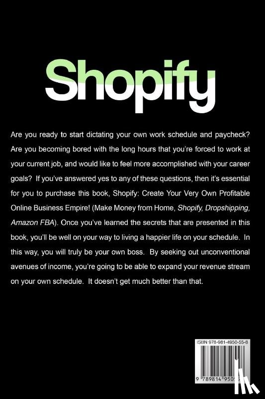 Walker, Jonathan S - Shopify - How To Make Money Online
