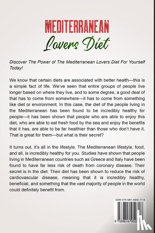 Arias, Anderson - Mediterranean Diet For Beginners