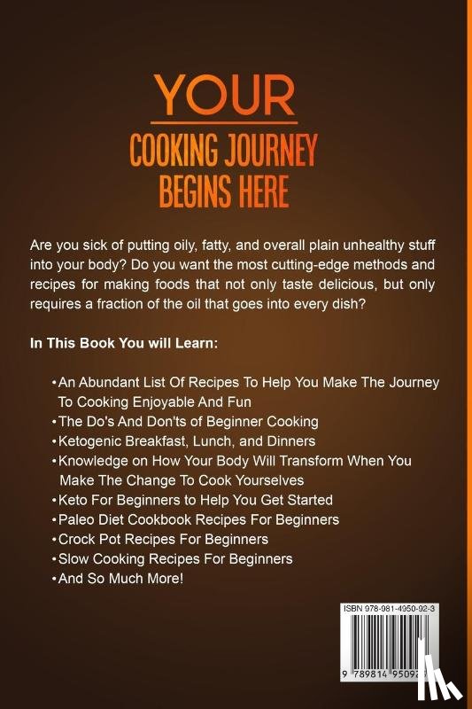 Potts, Lina - Cookbook For Beginners Adults