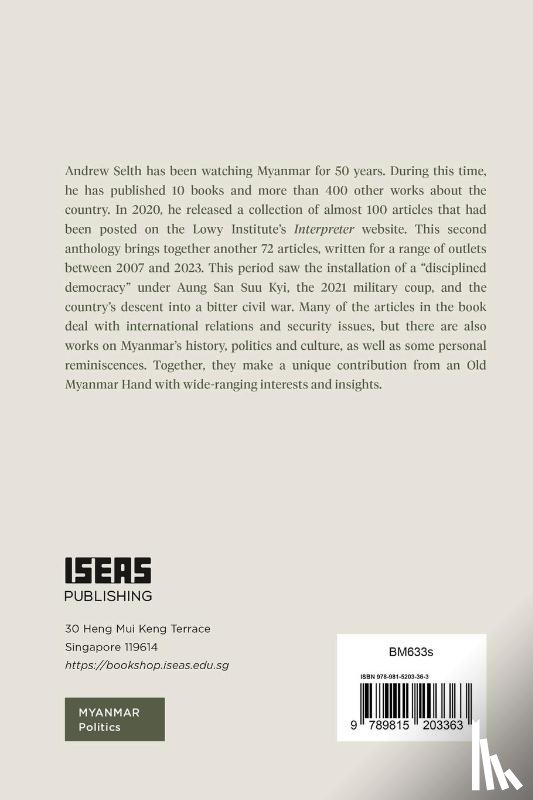 Selth, Andrew - A Myanmar Miscellany