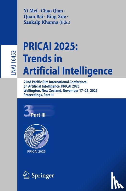  - PRICAI 2025: Trends in Artificial Intelligence
