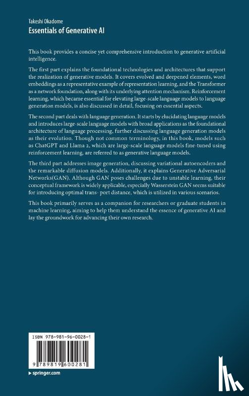 Okadome, Takeshi - Essentials of Generative AI