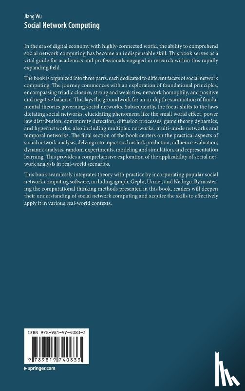 Wu, Jiang - Social Network Computing