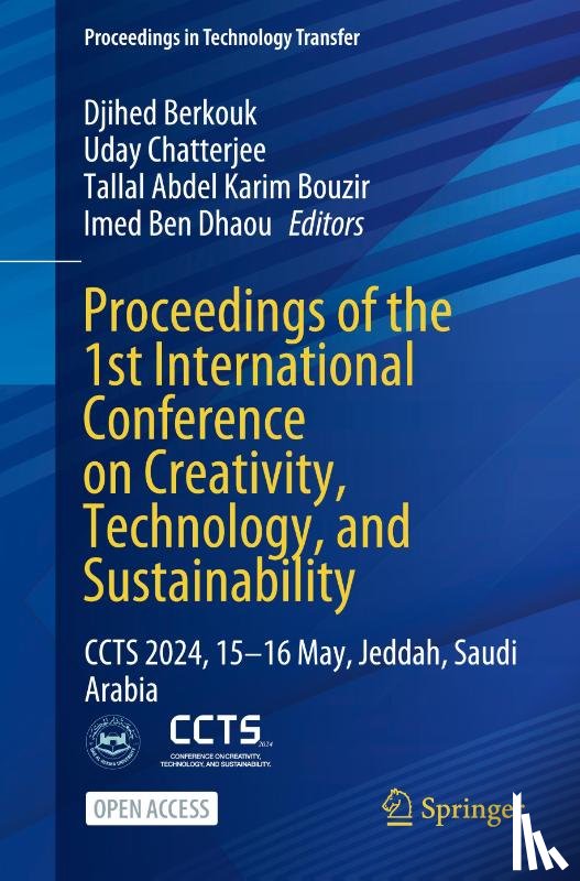  - Proceedings of the 1st International Conference on Creativity, Technology, and Sustainability