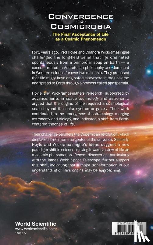 Chandra Wickramasinghe, Rudolph Schild - CONVERGENCE TO COSMICROBIA