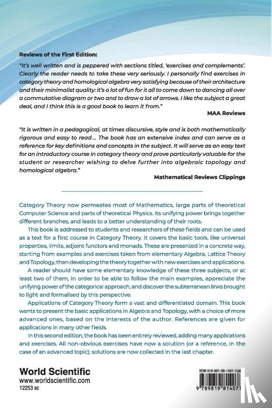 Marco Grandis - CATEGORY THEORY & APPL (2ND ED)