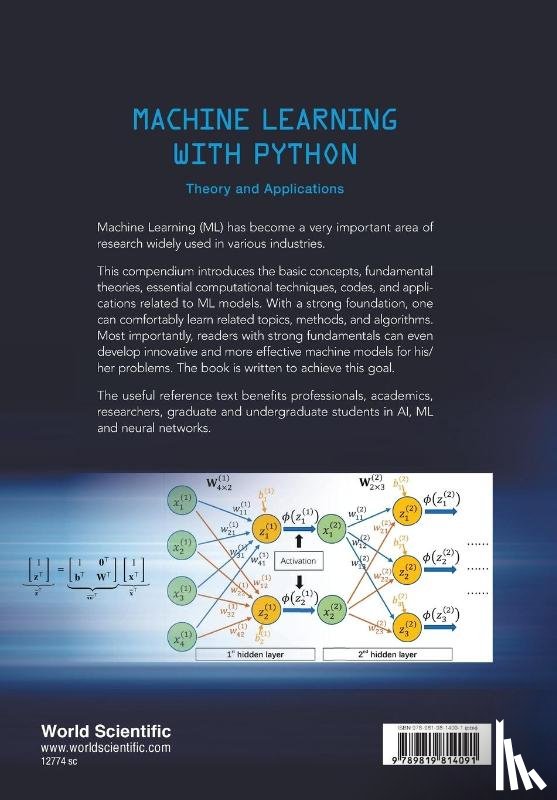 Liu, Gui-rong (University Of Cincinnati - Machine Learning With Python: Theory And Applications