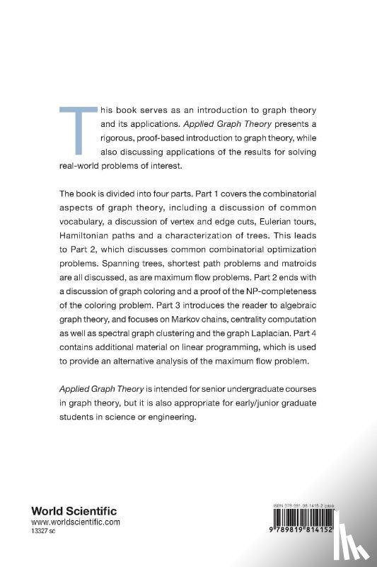 Christopher Griffin - APPLIED GRAPH THEORY