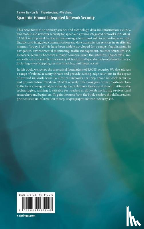 Liu, Jianwei, Bai, Lin, Jiang, Chunxiao, Zhang, Wei - Space-Air-Ground Integrated Network Security