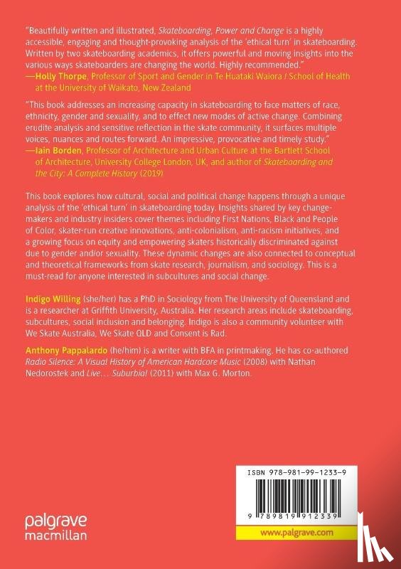 Willing, Indigo, Pappalardo, Anthony - Skateboarding, Power and Change