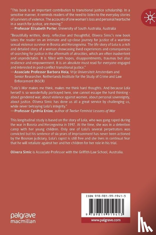 Simic, Olivera - Lola's War