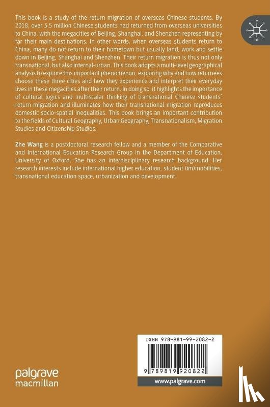 Wang, Zhe - Transnational Student Return Migration and Megacities in China