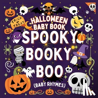 M Borhan - Rhyming Halloween Baby Book - Spooky Booky Boo: A great gift in toddler halloween books Spooky fun with Baby Halloween Books A Rhyme Book for babies i