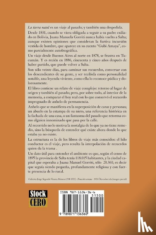 Gorriti, Juana - La Tierra Natal