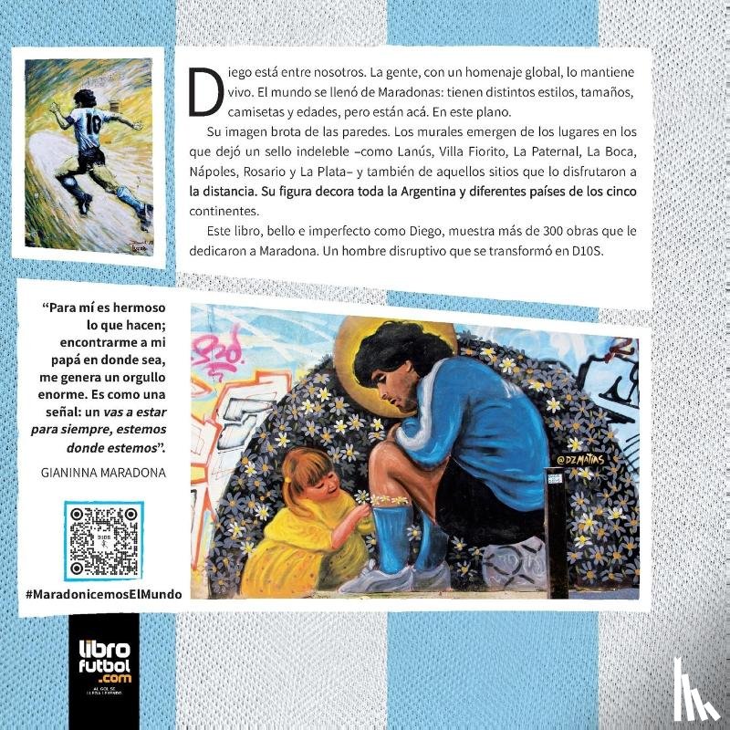 Reyes, Nicolas, Randrup, Maximo - Murales de D10s