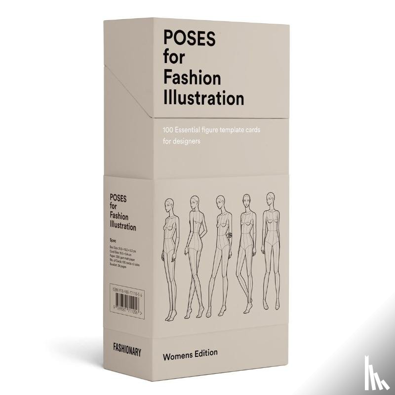 Fashionary - Poses for Fashion Illustration (Card Box)