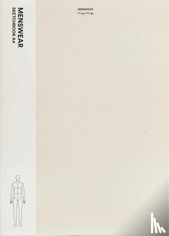 Fashionary - Fashionary Menswear Sketchbook A4