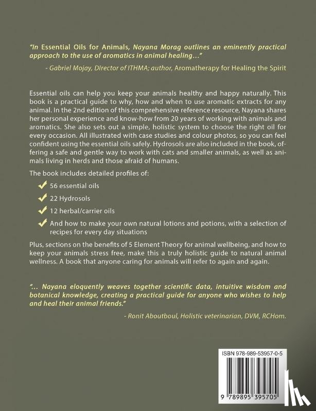 Morag, Nayana - Essential Oils For Animals