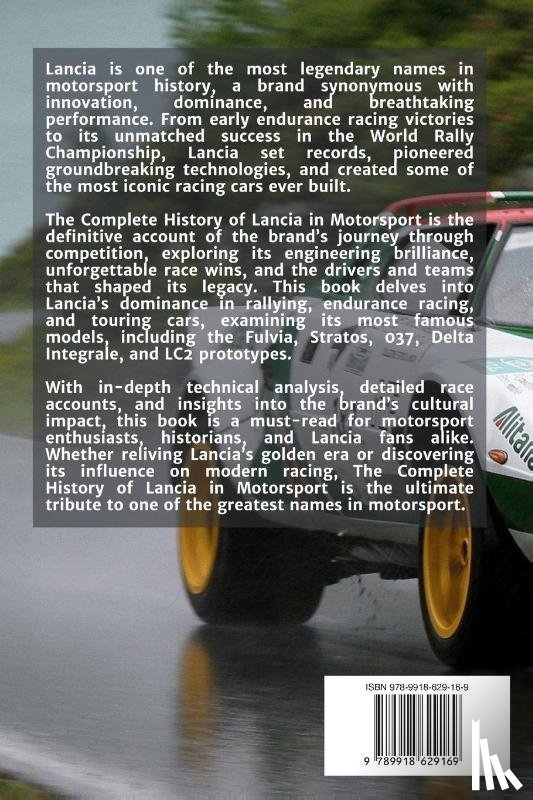 Psaila, Etienne - The Complete History of Lancia in Motorsport