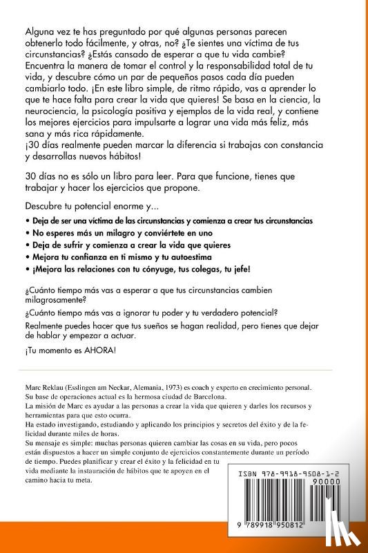 Reklau, Marc - 30 Dias - Cambia de habitos, cambia de vida