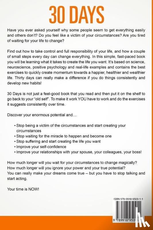Reklau, Marc - 30 Days - Change your habits, Change your life