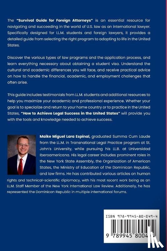 Lara Espinal, Maike M. - How to Achieve Legal Success in the United States