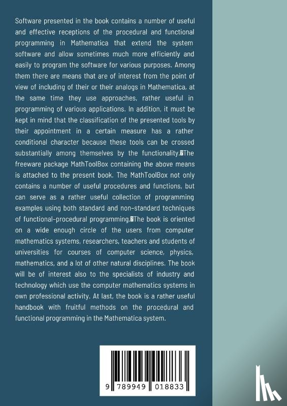 Aladjev, V, Shishakov, M, Vaganov, V - Functional and procedural programming in Mathematica