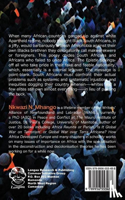 Mhango, Nkwazi N - Epistle To Afrophobic South Africa