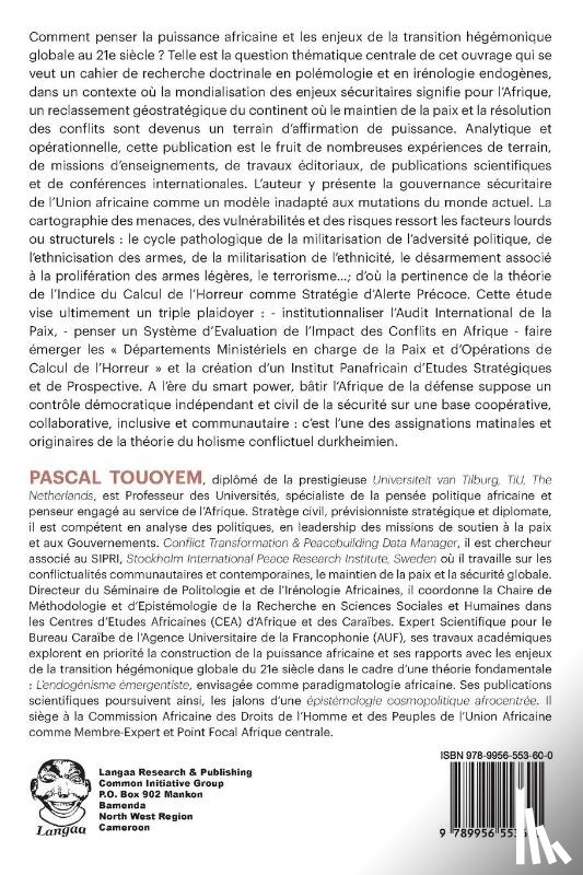 Touoyem, Pascal - Conflictualités Contemporaines, Sécurité Globale et Maintien de la Paix