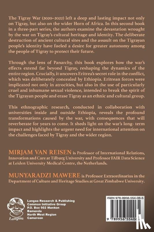 Reisen, Mirjam Van - Tigray