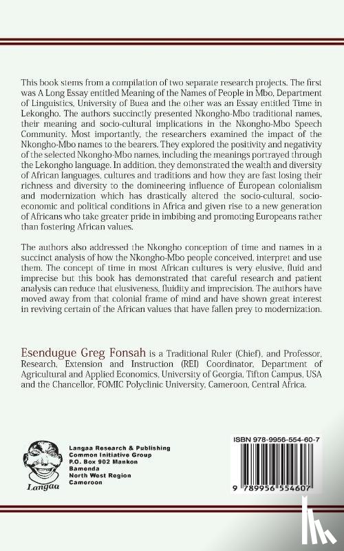  - The Fundamentals of Lekongho