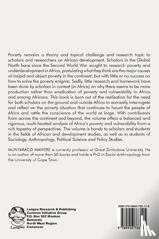 Mawere, Munyaradzi - The Political Economy of Poverty, Vulnerability and Disaster Risk Management