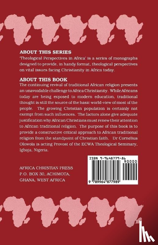 Olowola, Cornelius - African Traditional Religion and the Christian Faith